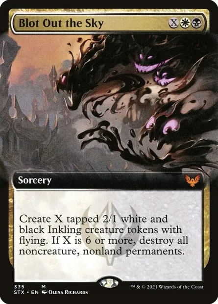 Blot Out the Sky, Magic card STX 335 — Strixhaven: School of Mages set