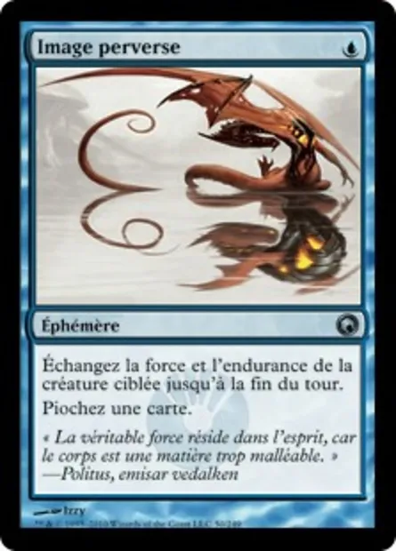 Image perverse, carte Magic SOM 50 — extension Cicatrices de Mirrodin
