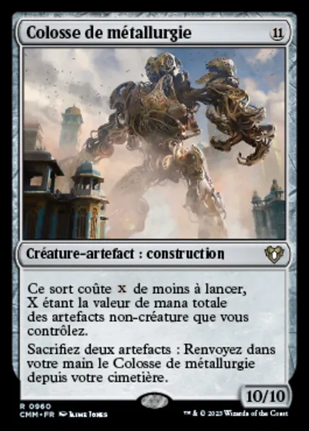 Colosse de métallurgie, carte Magic CMM 960 — extension Commander Masters