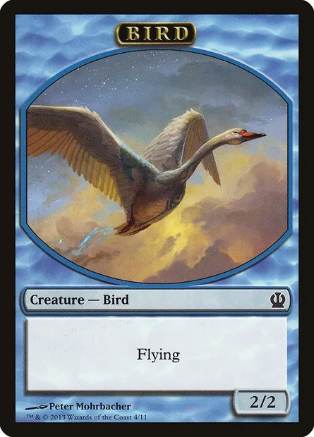 Bird, carte Magic TTHS 4 — extension Theros Tokens
