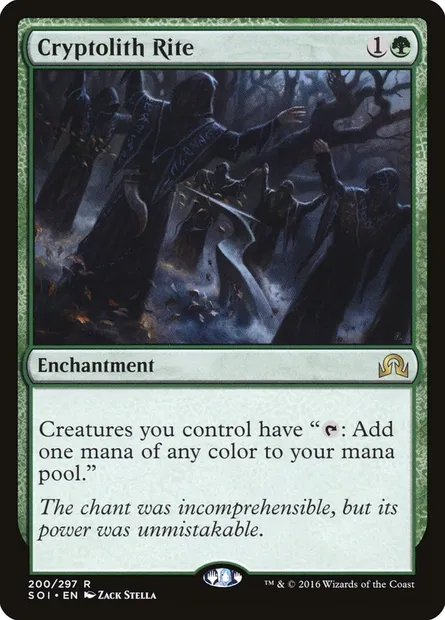 Cryptolith Rite, Magic card SOI 200 — Shadows over Innistrad set