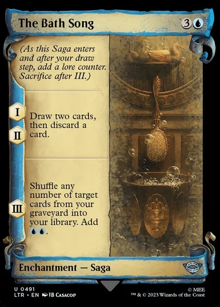 The Bath Song, Magic card LTR 491 — The Lord of the Rings: Tales of Middle-earth set