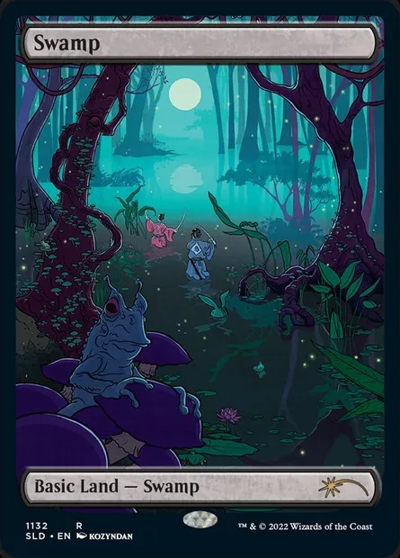 Marais, carte Magic SLD 1132 — extension Secret Lair Drop