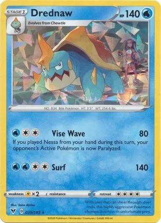 Torgamord, carte Pokémon TDX 039 — extension Theme Deck & Blisters Exclusives