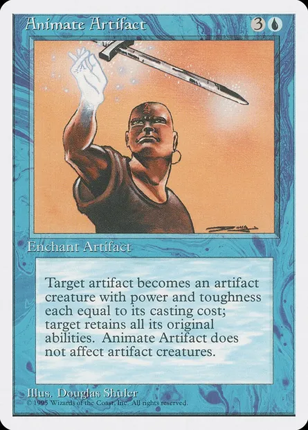 Animate Artifact, Magic card 4ED 60 — Fourth Edition set