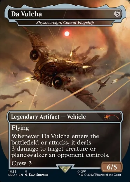 Skysovereign, Consul Flagship, Magic card SLD 1029 — Secret Lair Drop set