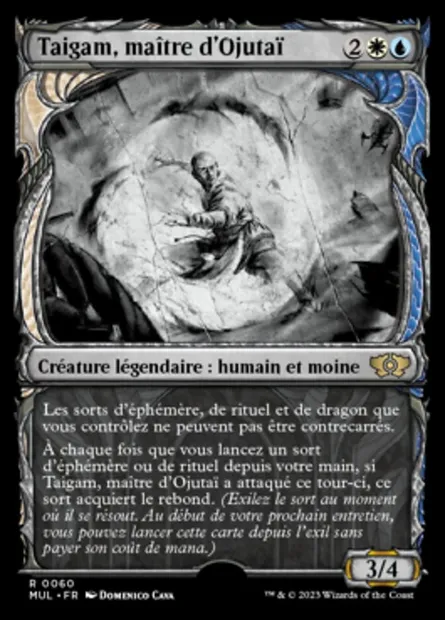Taigam, maître d'Ojutaï, carte Magic MUL 60 — extension Multiverse Legends