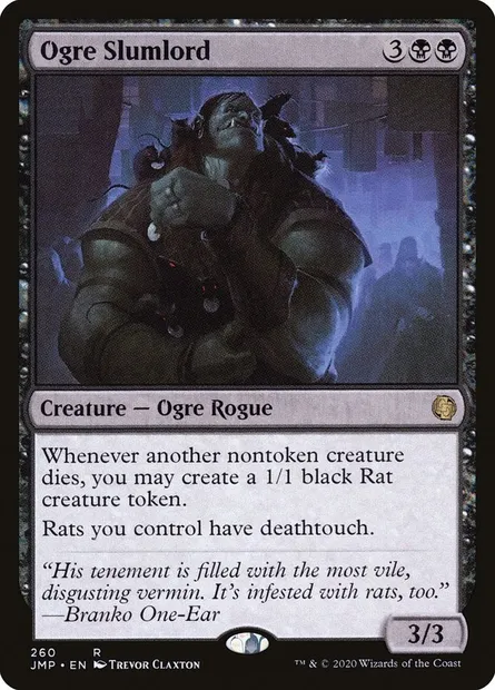 Ogre Slumlord, Magic card JMP 260 — Jumpstart set