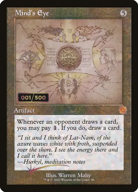 Œil de l'esprit, carte Magic BRR 96z — extension The Brothers' War Retro Artifacts