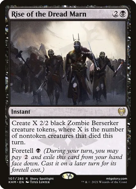 Rise of the Dread Marn, Magic card KHM 107 — Kaldheim set