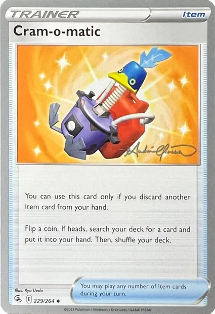 Cram-o-matic, Pokémon card WCD22 229 — World Championship Decks 2022 set