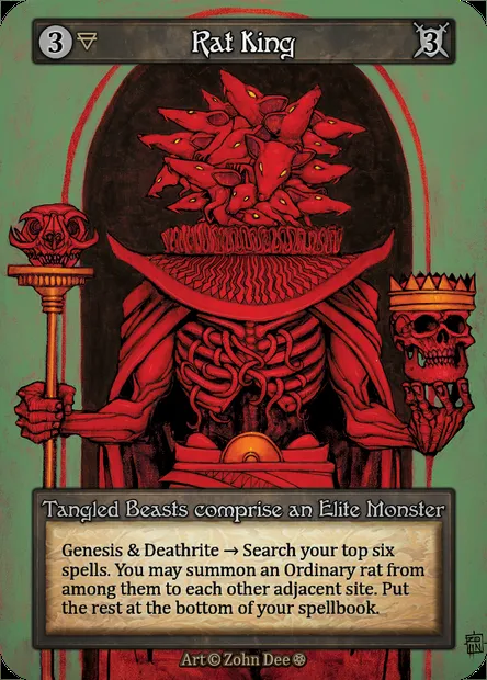 Rat King, Sorcery card GOT 152 — Gothic set