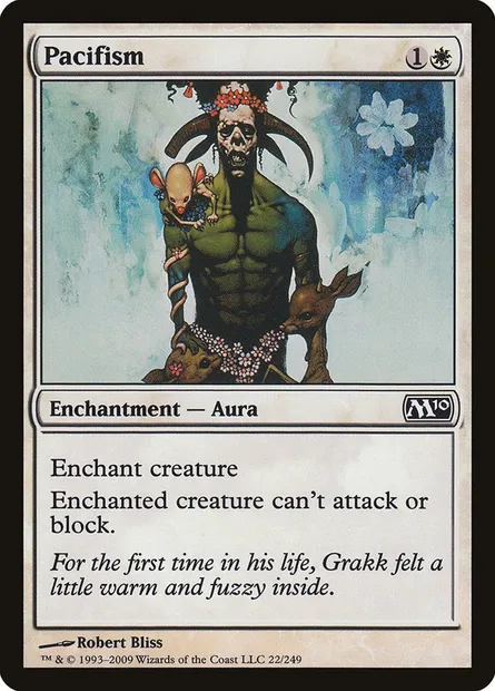 Pacifism, Magic card M10 22 — Magic 2010 set