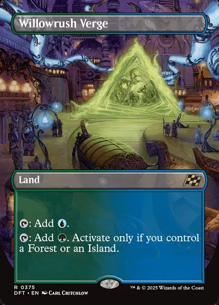 Willowrush Verge, Magic card DFT 375 — Aetherdrift set