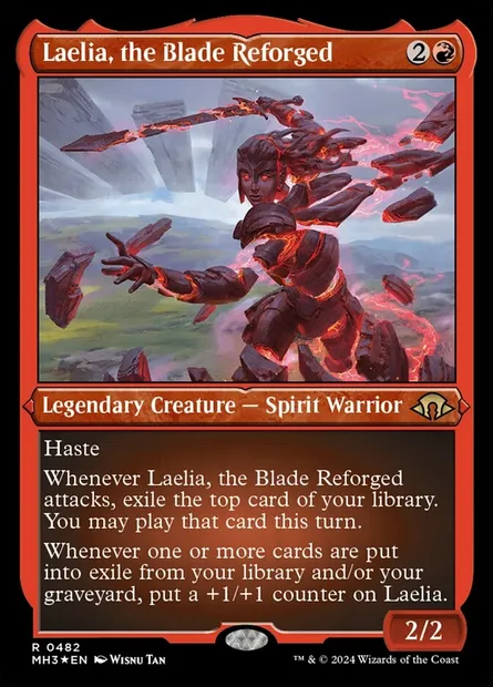 Laelia, the Blade Reforged, Magic card MH3 482 — Modern Horizons 3 set