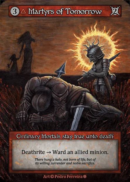 Martyrs of Tomorrow, carte Sorcery GOT 120 — extension Gothic