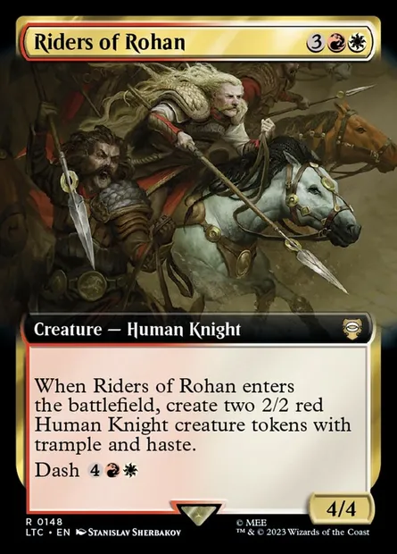 Riders of Rohan, Magic card LTC 148 — Tales of Middle-earth Commander set
