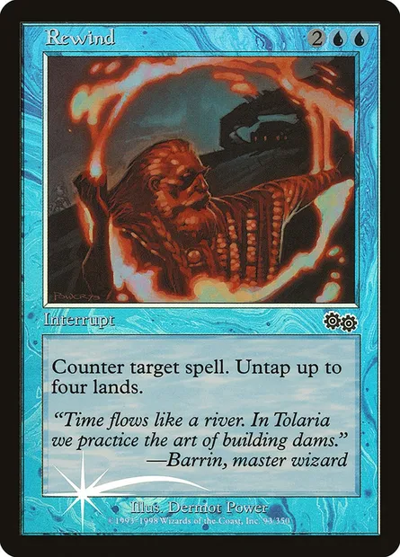 Rembobinage, carte Magic PAL99 6 — extension Arena League 1999