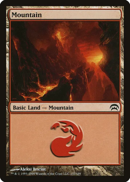 Montagne, carte Magic HOP 157 — extension Planechase