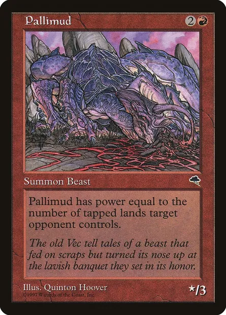 Pallimud, Magic card TMP 195 — Tempest set