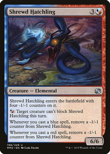 Shrewd Hatchling, Magic card MM2 198 — Modern Masters 2015 set