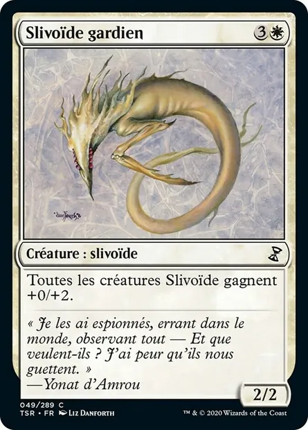 Slivoïde gardien, carte Magic TSR 49 — extension Spirale Temporelle Remastered