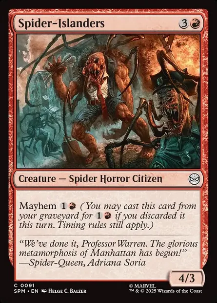 Spider-Islanders, Magic card SPM 91 — Marvel's Spider-Man set
