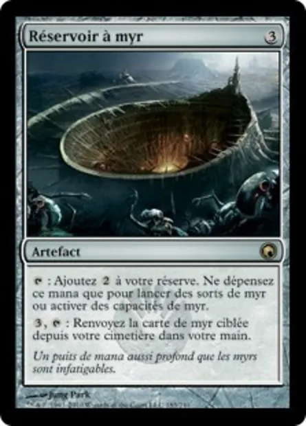 Réservoir à myr, carte Magic SOM 183 — extension Cicatrices de Mirrodin