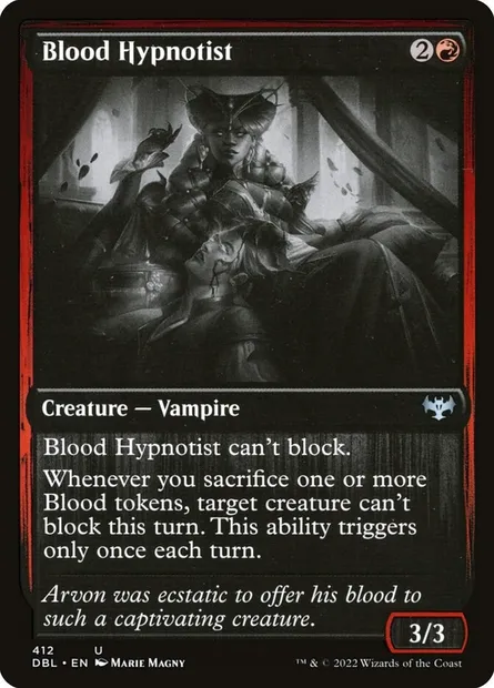 Blood Hypnotist, Magic card DBL 412 — Innistrad: Double Feature set
