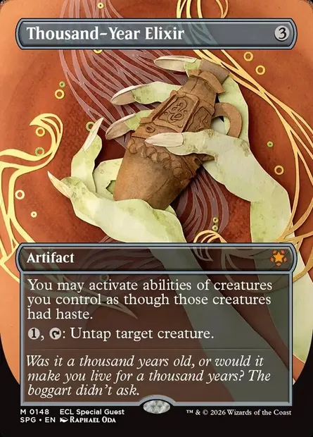 Thousand-Year Elixir, Magic card SPG 148 — Special Guests set