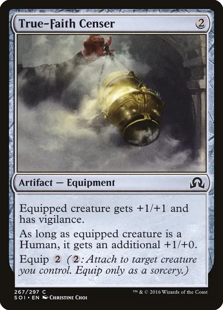True-Faith Censer, Magic card SOI 267 — Shadows over Innistrad set