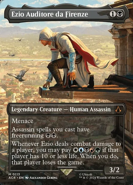 Ezio Auditore da Firenze, Magic card ACR 113 — Assassin's Creed set