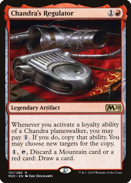 Chandra's Regulator, Magic card M20 131 — Core Set 2020 set