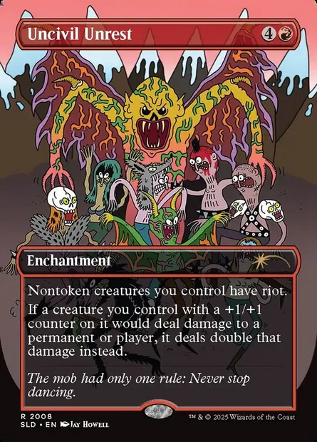 Uncivil Unrest, Magic card SLD 2008 — Secret Lair Drop set