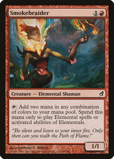 Smokebraider, Magic card LRW 189 — Lorwyn set