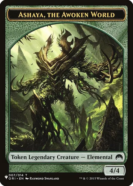 Ashaya, the Awoken World, Magic card PLST TORI-7 — The List set