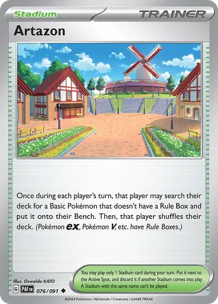Artazon, Pokémon card PAF 076 — Paldean Fates set