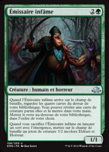 Émissaire infâme, carte Magic EMN 158 — extension La lune hermétique