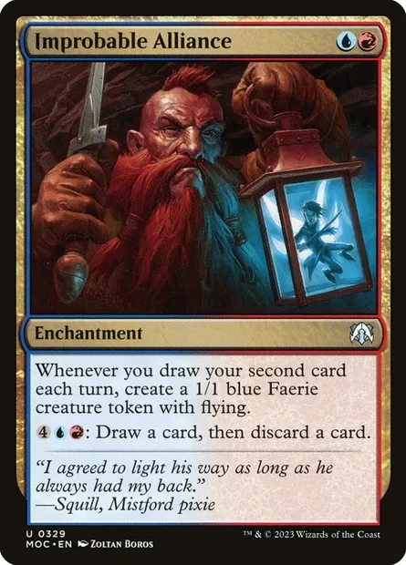 Improbable Alliance, Magic card MOC 329 — March of the Machine Commander set