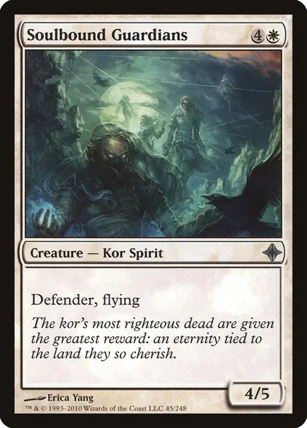 Soulbound Guardians, Magic card ROE 45 — Rise of the Eldrazi set