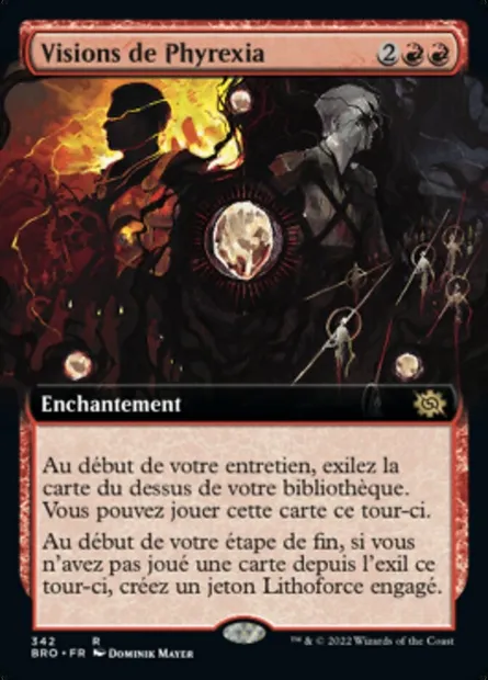 Visions de Phyrexia, carte Magic BRO 342 — extension La Guerre Fratricide