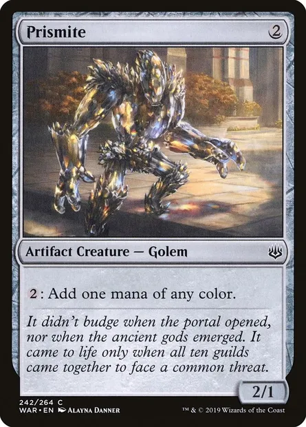 Prismite, Magic card WAR 242 — War of the Spark set