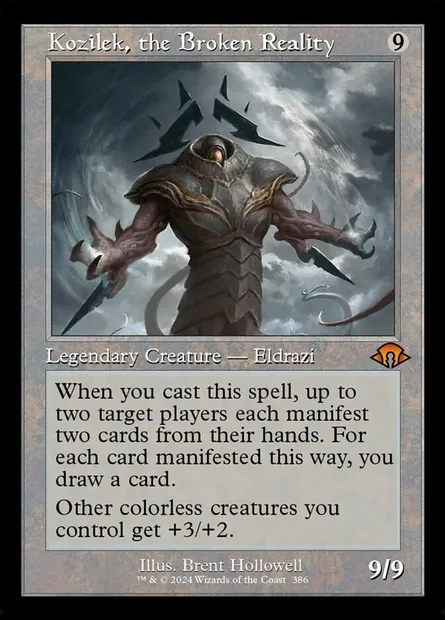 Kozilek, the Broken Reality, Magic card MH3 386 — Modern Horizons 3 set