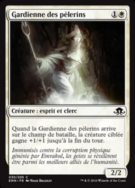 Gardienne des pèlerins, carte Magic EMN 30 — extension La lune hermétique