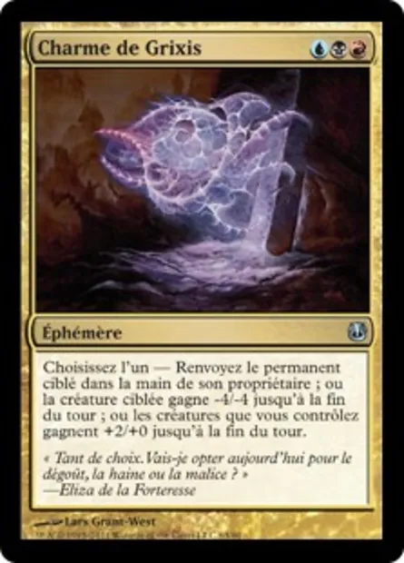 Charme de Grixis, carte Magic DDH 63 — extension Duel Decks: Ajani vs. Nicol Bolas