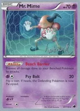 Mr. Mime, Pokémon card WCD14 047 — World Championship Decks 2014 set
