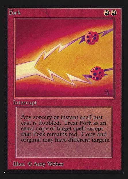 Fourche, carte Magic CED 153 — extension Collectors' Edition