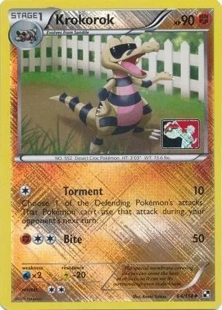 Escroco, carte Pokémon LGP 064 — extension League Promos