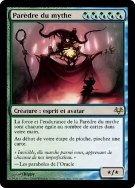 Parèdre du mythe, carte Magic EVE 157 — extension Coucheciel