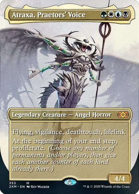 Atraxa, Praetors' Voice, Magic card 2XM 353 — Double Masters set